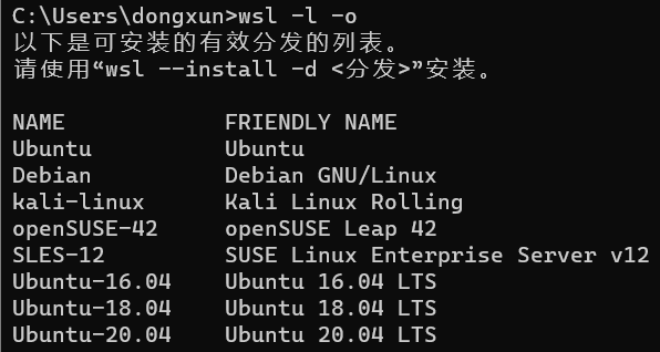 当前可用Linux发行版