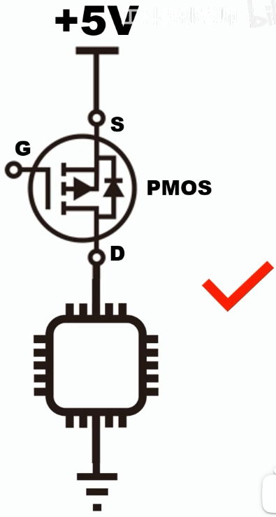 PMOS示例电路