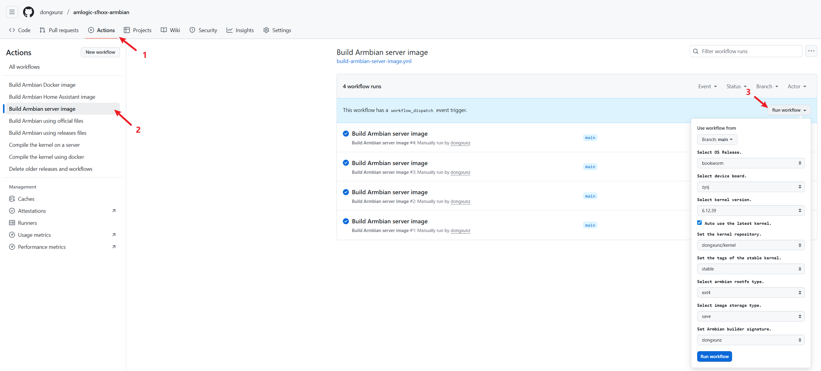 Build Armbian